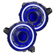 ORACLE LIGHTING OCULUS COLORSHIFT BI-LED PROJECTOR HEADLIGHTS FOR JEEP JL/JT COLORSHIFT - SIMPLE - eliteracefab.com