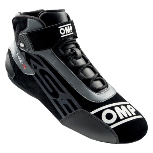 OMP KS-3 Kart Shoes Black Size 43 - KC0-0826-A01-071-43