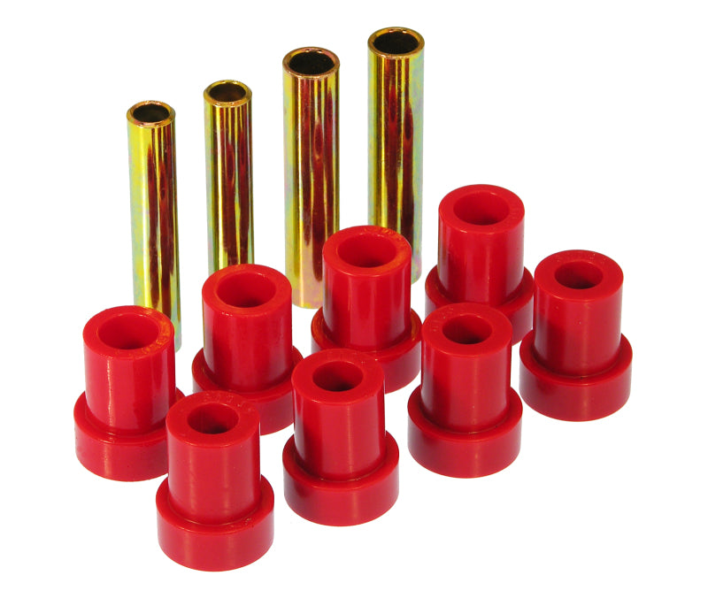 Prothane Front Spring Bushing Kit Red 1969-1987 Chevy GMC 4WD Blazer Suburban - 7-1009