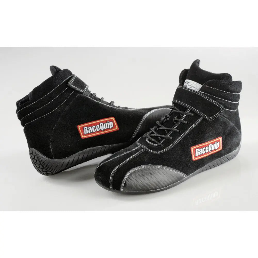 RaceQuip Euro Carbon-L SFI Shoe 9.5 - eliteracefab.com