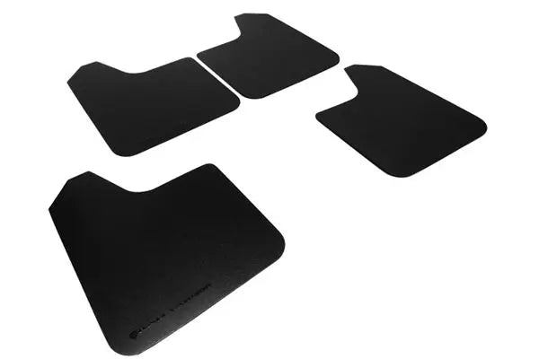 Rally Armor Basic Universal Mud Flaps Black Logo - eliteracefab.com