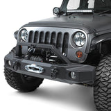 Rampage 2007-2018 Jeep Wrangler(JK) Trailguard Front Bumper - Black