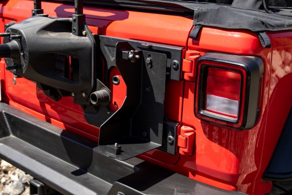 Rampage 2007-2019 Jeep Wrangler(JL) Offroad Jack Mount - Black - eliteracefab.com