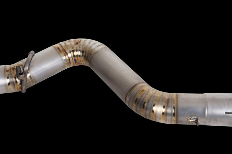 Revel Medallion Ultra Ti titanium catback exhaust system for 2015-2021 Subaru WRX and STI with single exit burnt tip - T60188R