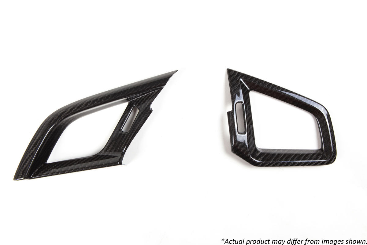 Revel GT Dry Carbon A/C Vent Covers (Left & Right) 16-18 Honda Civic - 2 Pieces - eliteracefab.com