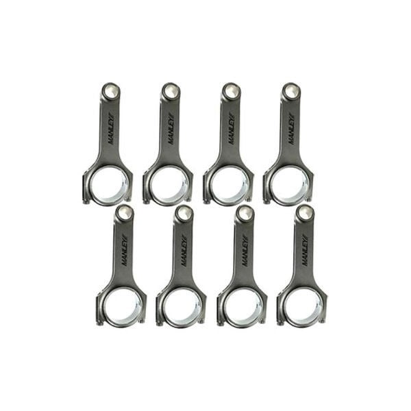 MANLEY Performance H-Tuff Series Connecting Rod Set Fits Ford 4.6L/5.0L - eliteracefab.com