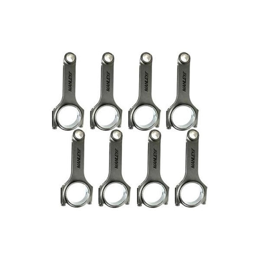 MANLEY Performance H-Tuff Series Connecting Rod Set Fits Ford 4.6L/5.0L - eliteracefab.com