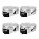 MANLEY 612102C-4 Platinum Series Lightweight Pistons Set of 4 Includes Ringset Part # 46997-4