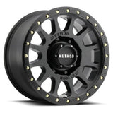 Method Race Wheels MR305 NV HD, 18x9, +18mm Offset, 8x6.5, 130.81mm Centerbore, Matte Black