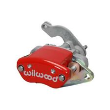 Wilwood Caliper-MC4 Mechanical-R/H - Red w/ Logo 1.19in Piston .81in Disc - eliteracefab.com