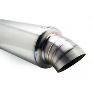 UNIVERSAL STREET MUFFLER - TURNDOWN TIP 3 inch Street Muffler - eliteracefab.com