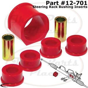 Prothane 98-05 Mazda Miata Steering Rack Bushings - Red - eliteracefab.com