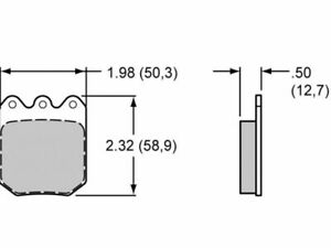 Wilwood Pad Set BP-10 6812 DLS DLS Floater DPS 3 Hole - eliteracefab.com