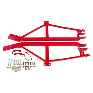 BMR CAMARO SUBFRAME CONNECTORS 4-POINT BOLT-ON RED (1993-2002) - eliteracefab.com