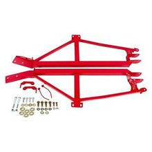 Load image into Gallery viewer, BMR CAMARO SUBFRAME CONNECTORS 4-POINT BOLT-ON RED (1993-2002) - eliteracefab.com