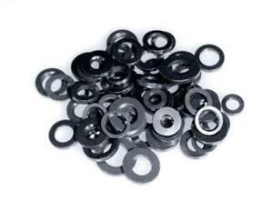 ARP Black Washers - 8mm ID x .575 OD (10) - eliteracefab.com