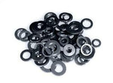 ARP Black Washers - 8mm ID x .575 OD (10)