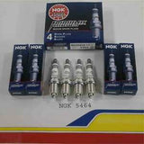 NGK Iridium Stock Heat Spark Plugs Box of 4 (BKR5EIX)