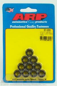 ARP M10x1.25 Sml Clr/Low Head 12PT Nut Kit 8740 Chrome Moly Black - 10 PK - eliteracefab.com