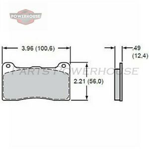 Wilwood Pad Set BP-10 7812 Dynapro Dynalite-w/Bridge Bolt - eliteracefab.com