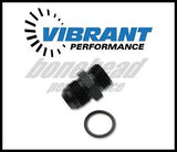 Vibrant -16AN Flare to -20 ORB w/ O-Ring Aluminum Adapter Fitting