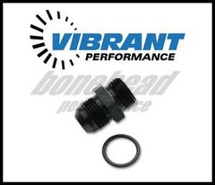 Vibrant -16AN Flare to -20 ORB w/ O-Ring Aluminum Adapter Fitting - eliteracefab.com