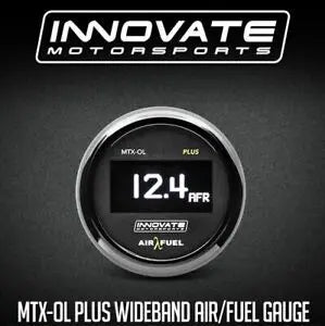 Innovate MTX-OL PLUS Wideband Digital Air/Fuel Ratio OLED Gauge Kit 3ft w/O2 Sensor - eliteracefab.com