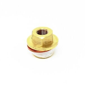 Torque Solution Oil Galley Plug: Subaru EJ20/EJ25 M18-1.5 to 1/8NPT Adapter - eliteracefab.com