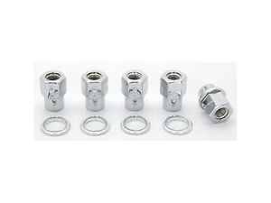 Weld Closed End Lug Nuts w/Centered Washers 1/2in. RH - 5pk. - eliteracefab.com