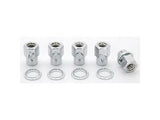 Weld Closed End Lug Nuts w/Centered Washers 1/2in. RH - 5pk.