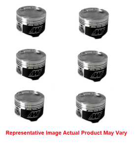 Wiseco BMW M54B30 3.0L 24V 84.5mm Bore -7.3cm Dish 9.0:1 CR Pistons - Set of 6 - eliteracefab.com