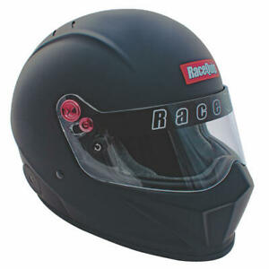 Racequip Flat Black VESTA20 SA2020 Large - eliteracefab.com