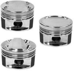 MANLEY 630005CE-4 Piston Kit (Mazda 88mm +5mm Bore 9.5 CR Dish Type Platinum Series Extreme Duty s with Rings)