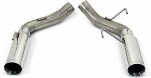SLP 2005-2010 Ford Mustang 4.6/5.4L LoudMouth Axle-Back Exhaust w/ 3.5in Tips - eliteracefab.com