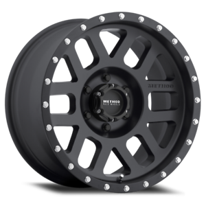 Method Race Wheels MR306 Mesh , 17x8.5, 0mm Offset, 6x5.5, 108mm Centerbore, Matte Black - eliteracefab.com