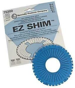SPC Performance EZ Shim Dual Angle Camber/Toe Shim (Blue) - eliteracefab.com