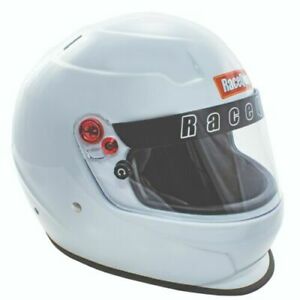 Racequip White PRO20 SA2020 Large - eliteracefab.com