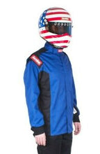 Load image into Gallery viewer, RaceQuip Blue Chevron-1 Jacket - Large.