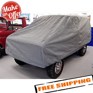 Rampage 1966-1977 Ford Bronco Car Cover - Grey - eliteracefab.com