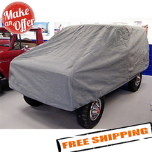 Load image into Gallery viewer, Rampage 1966-1977 Ford Bronco Car Cover - Grey - eliteracefab.com