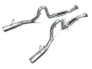 SLP 1986-1993 Ford Mustang 5.0L LoudMouth Cat-Back Exhaust System - eliteracefab.com
