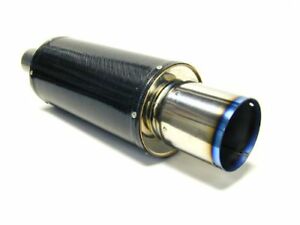 HKS Carbon Titanium 170mm Muffler Universal - eliteracefab.com