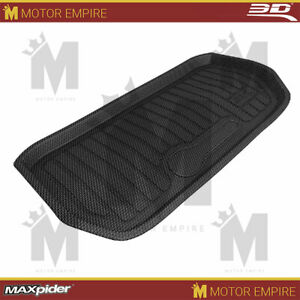 3D MAXpider 2020-2020 Tesla Model Y Kagu Cargo Liner - Front - Black - eliteracefab.com