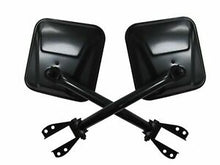 Load image into Gallery viewer, Rampage 1955-1983 Jeep CJ5 Side Mirrors - Black - eliteracefab.com