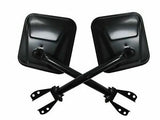 Rampage 1955-1983 Jeep CJ5 Side Mirrors - Black