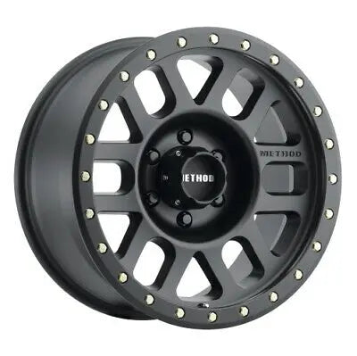 Method Race Wheels MR309 Grid, 17x8.5, 0mm Offset, 6x135, 94mm Centerbore, Matte Black - eliteracefab.com