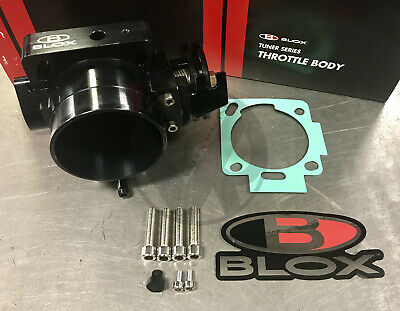 BILLET DUAL PATTERN THROTTLE BODY 72mm - HONDA K-SERIES Anodized Black - eliteracefab.com