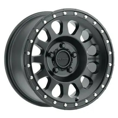 Method MR703 17x8.5 0mm Offset 5x5 71.5mm CB Matte Black Wheel - eliteracefab.com