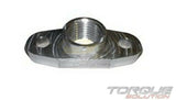 Torque Solution Extended Port Matched Oil Drain Flange: -10AN for T3/T4 PTE / Turbonetics