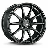 SSR GTV02 18x8.5 5x114.3 40mm Offset Flat Black Wheel 05-07 STI / 11+ tC